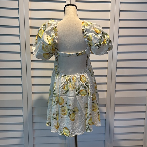 For Love & Lemon NWT Serafina Mini Cut Out Dress MSRP$229, Viscose/Spandex blend - Picture 6 of 14